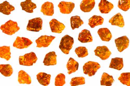 cBN amber crystals